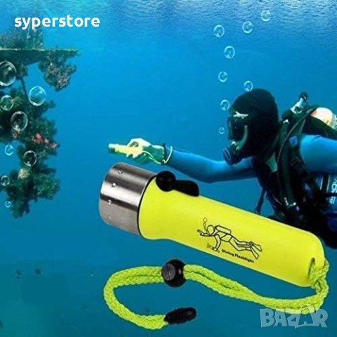 Фенер за подводно плуване, гмуркане Digital One SP00853, водоустойчив Flashlight for diving, снимка 3 - Друга електроника - 41738412