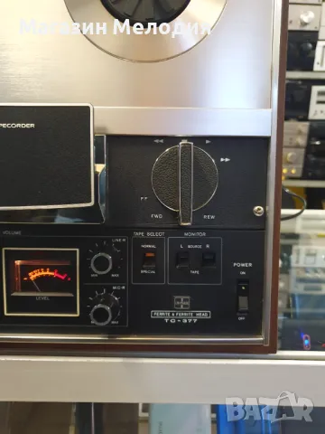 Ролков магнетофон SONY TC-377 В отлично техническо и визуално състояние., снимка 6 - Аудиосистеми - 48249452