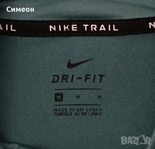 Nike Trail DRI-FIT Reflective Logo Top оригинално горнище M Найк спорт, снимка 3 - Спортни екипи - 44413442