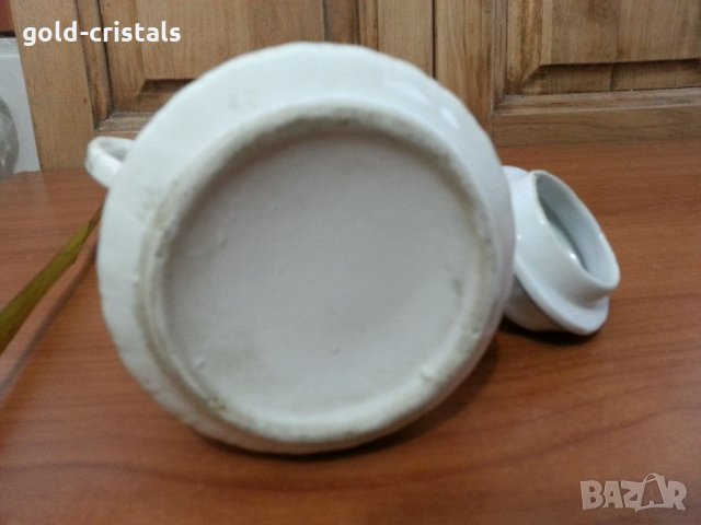 Порцеланова захарница много фин порцелан, снимка 3 - Антикварни и старинни предмети - 34176977