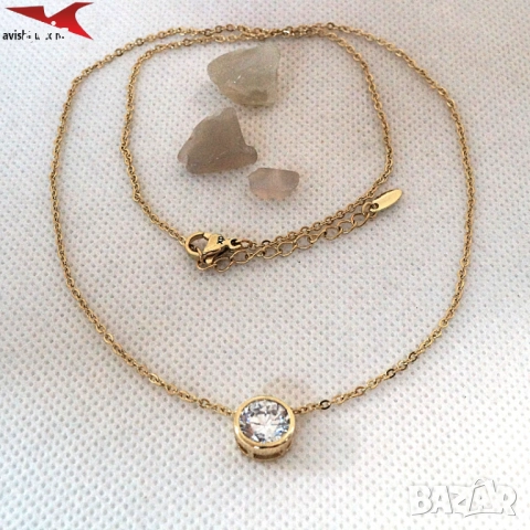 Колие с 14К златно покритие 274097