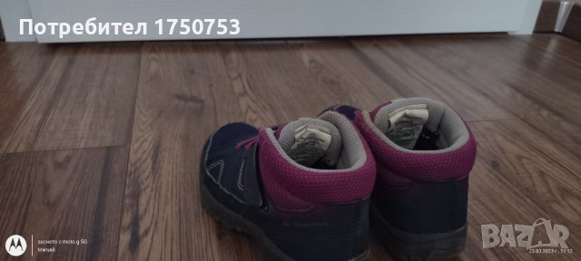 Туристически и ежедневни боти Quechua, снимка 4 - Детски обувки - 40113299