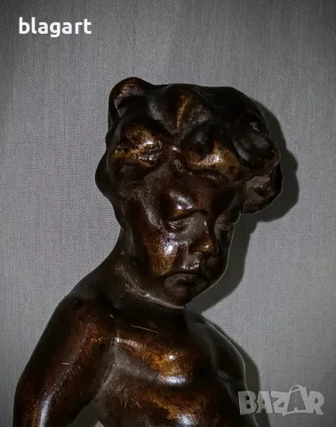 Статуетка-"Малкият Херкулес" -бронз