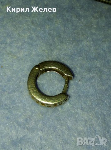 СРЕБЪРНА РЕТРО ОРНАМЕНТИРАНА СТИЛ ОБЕЦА СРЕБРО 925 РЪЧНА БИЖУТЕРСКА ИЗРАБОТКА 40084, снимка 4 - Антикварни и старинни предмети - 42473632