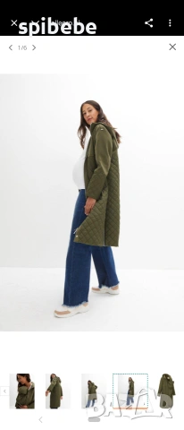 палто Bonprix бременни и бебеносене Bonprix XL 46, снимка 5 - Якета - 53119800