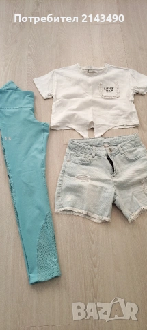 Лот за 8 €, рр 122 /128 , снимка 5 - Детски клинове - 53321829