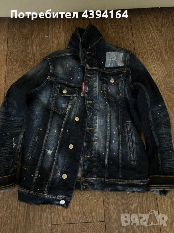 Мъжко дънково яке DSQ2