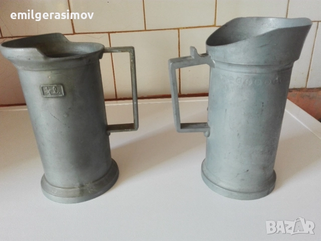 Три вази и две метални халби., снимка 12 - Други стоки за дома - 17406434