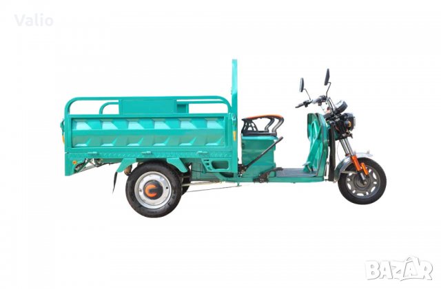 Електрическа товарна триколка Cargo S-800 600кг.Безплатна доставка., снимка 4 - Мотоциклети и мототехника - 35666851