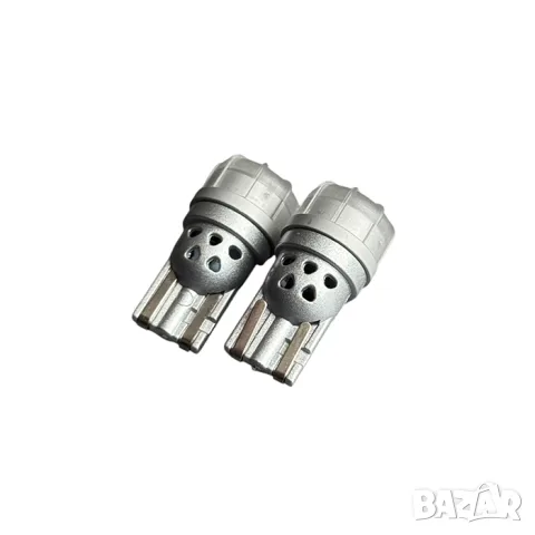 LED крушки T10 3 SMD 12V 2 броя за габарити, снимка 2 - Аксесоари и консумативи - 55864957