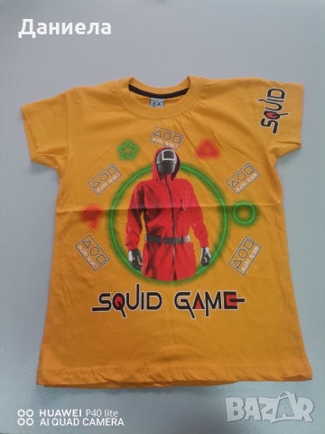 Блуза SQUID GAME /скуид гейм , снимка 4 - Детски Блузи и туники - 36059630