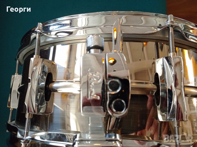 Барабанче Pearl Sensitone Steel 14x5, снимка 3 - Ударни инструменти - 44146869