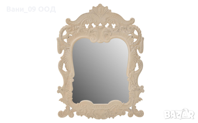 Приказно огледало с дървена рамка 