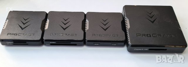 Четци Prograde XQD, SD, CFast, CF, CFexpress A / B , SD UHS-II Dual-Slot