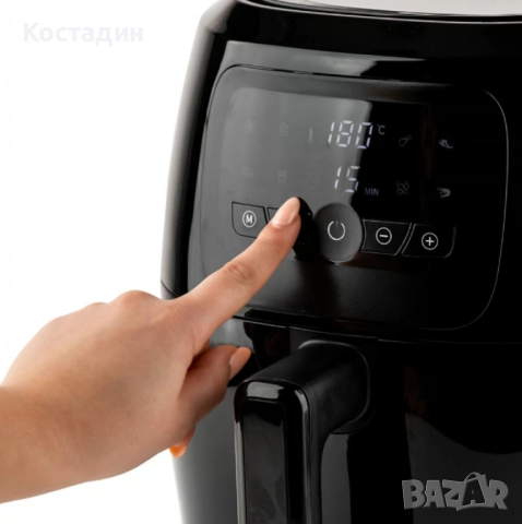 Фритюрник с горещ въздух MFX-415D, 4.2L, 1500W, дигитален, снимка 6 - Фритюрници - 52337210