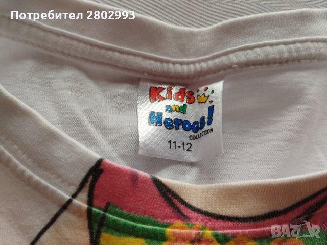 Два броя нови тениски, закупени от Гърция - 100% памук, снимка 3 - Детски тениски и потници - 44321524