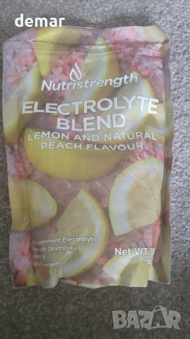 Nutristrength Лек и освежаващ аромат на праскова и лимонада, снимка 4 - Хранителни добавки - 42471807