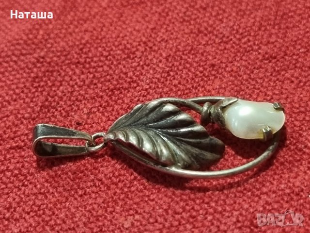 Vintage сребърна висулка 835 TEKA, снимка 5 - Колиета, медальони, синджири - 41858754