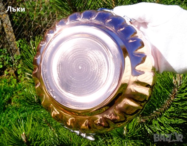 Медна тенджера,чиста червена мед,релеф. , снимка 6 - Антикварни и старинни предмети - 40388400