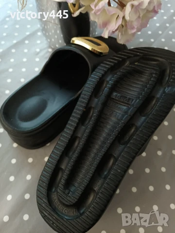 Дамски чехли на платформа, снимка 4 - Чехли - 50581148