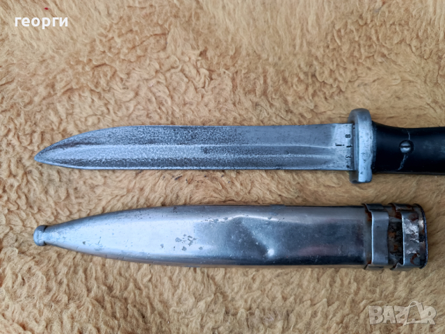 Немски нож - ВСВ /нож флотски - БНА/, снимка 4 - Колекции - 44620938