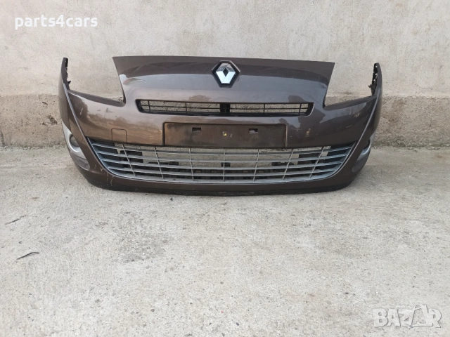предна броня за рено гранд сценик 3 09-12 с маска емблема решетки халогени RENAULT GRAND SCENIC III