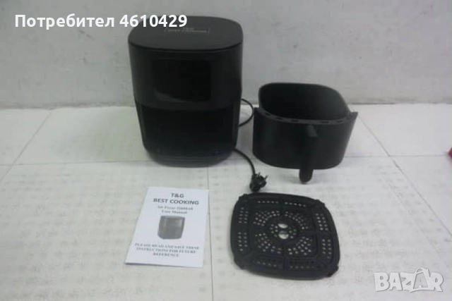 Air fryer 6 литра T&G Best Cooking 32850A0, снимка 4 - Фритюрници - 52499710