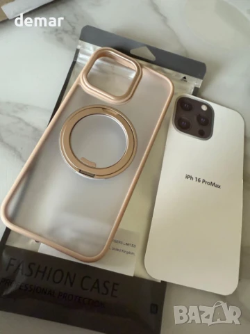 YINLAI калъф за iPhone 16 Pro Max, магнитна стойка с въртене на 360°,бутон за управление на камерата, снимка 10 - Калъфи, кейсове - 50757775