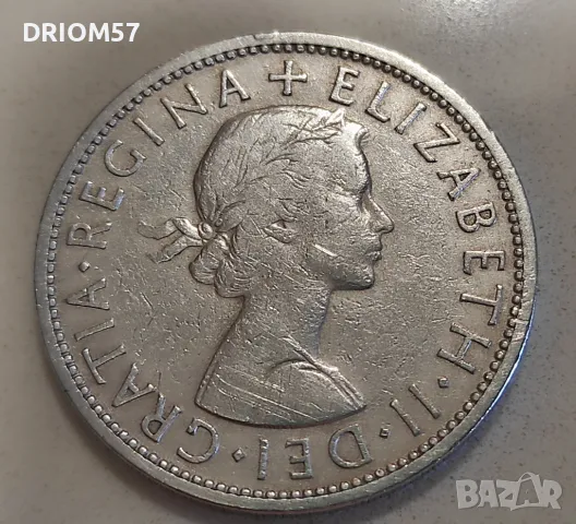 Монети Великобритания-2 бр.› Кралица Елизабет II(1955-1956), снимка 4 - Нумизматика и бонистика - 49589912
