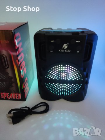 Bluetooth колона kts-1720 radio USB , снимка 4 - Bluetooth тонколони - 41311523