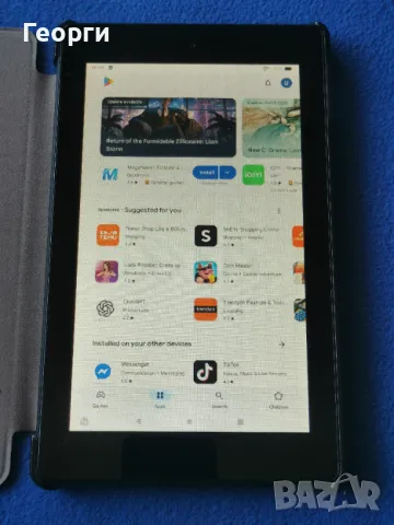 таблет Amazon Fire с Google Play Store, Андроид 9, снимка 2 - Таблети - 50326919