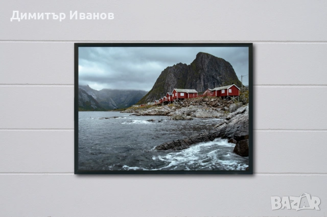 Авторски пейзажни принтове, PVC плоскости, рамкирани, снимка 7 - Картини - 53065333