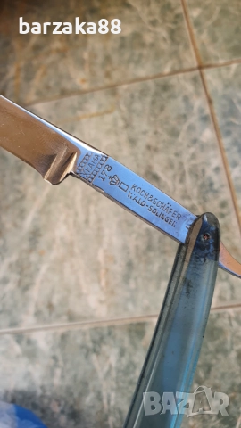 Бръснач Solingen Kama, снимка 4 - Колекции - 52372695