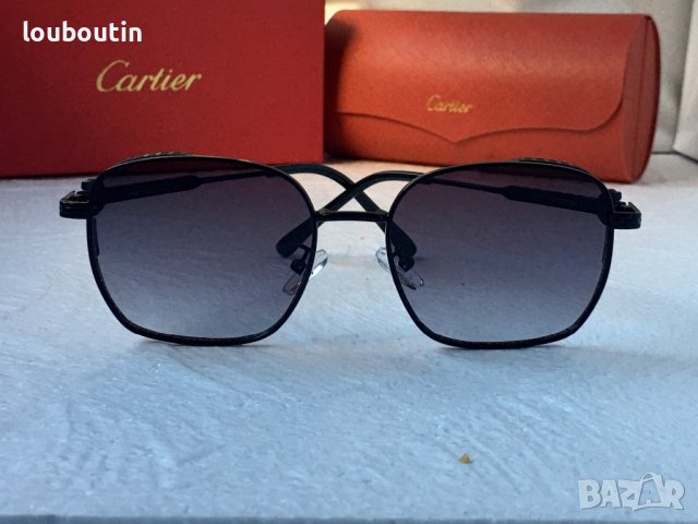 Cartier 2023 дамски слънчеви очила 4 цвята квадратни, снимка 5 - Слънчеви и диоптрични очила - 41968640