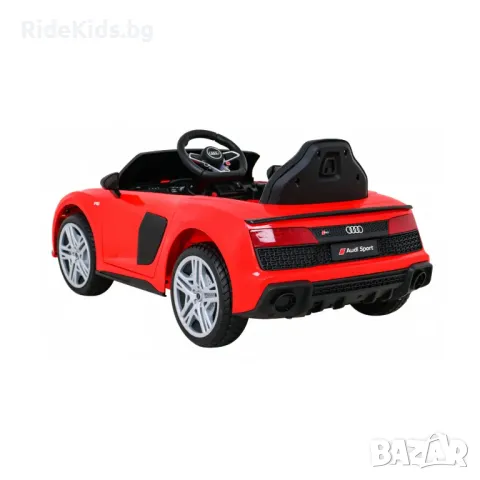 Audi R8 LIFT 12V – Детска акумулаторна кола, Червена, EVA гуми, снимка 8 - Детски велосипеди, триколки и коли - 50421317