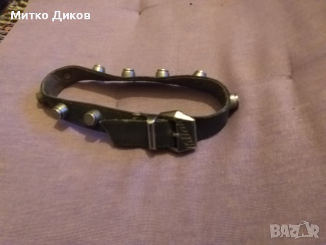 Нашийник за куче с ред метални шипове Kilah марков 41см