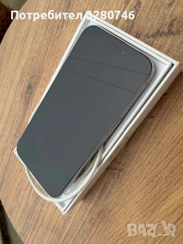 Iphone 15 pro 128 gb с оставаща гаранция, снимка 4 - Apple iPhone - 53343029