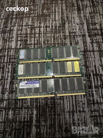 Памет за компютър DDR-400 256MB 3 броя