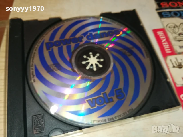 POWER DANCE VOL.5 CD 2207251002, снимка 8 - CD дискове - 51100767