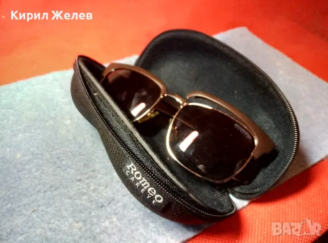 ROMEO CAREYE МАРКОВИ МОДНИ СЛЪНЧЕВИ ОЧИЛА с НУЖДА от ЛЕК РЕМОНТ на РАМКАТА и КАЛЪФ 34482