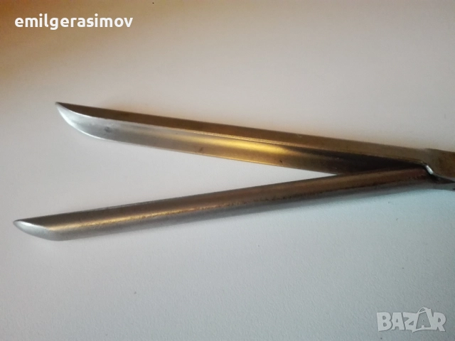 Стари шивашки ножици и ретро маша за коса., снимка 9 - Антикварни и старинни предмети - 31458190