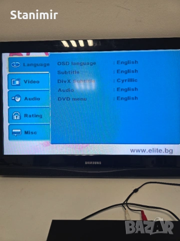 DVD Elite модел PV-374X, снимка 4 - Плейъри, домашно кино, прожектори - 53765302