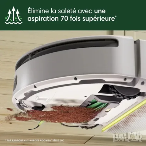 Прахосмукачка робот iRobot Roomba 205 DustCompactor Combo, снимка 4 - Прахосмукачки - 56312875