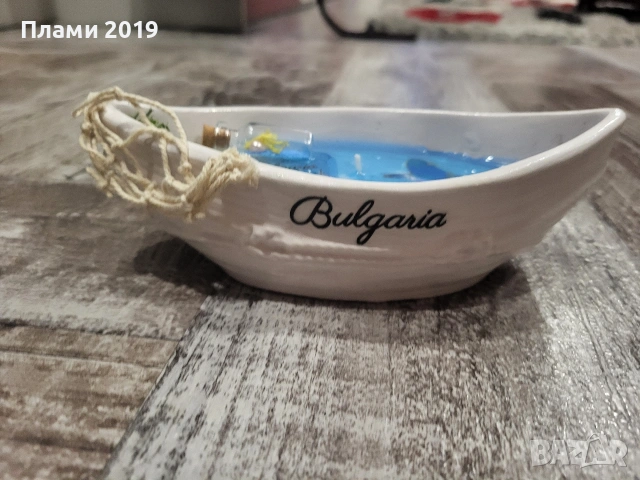 Ръчно изработена керамика с ароматна свещ със соев восък и гел восък , снимка 5 - Други - 53653305