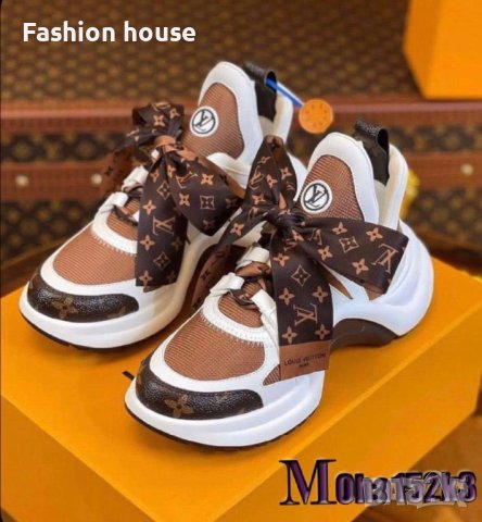 Louis Vuitton дамски маратонки, снимка 4 - Маратонки - 41896063