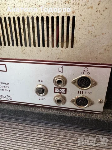 Echolette M120 -Tube Amplifier, снимка 6 - Ресийвъри, усилватели, смесителни пултове - 55969460