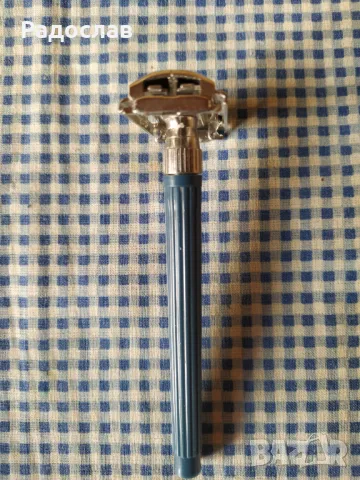 Gillette стара английска самобръсначка Жилет, снимка 3 - Мъжка козметика - 49762925