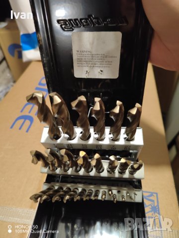 Snap on кобалтови свредла сет 29бр има липсващи, снимка 6 - Други инструменти - 41691769