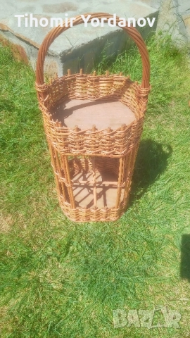 Кошница за бутилки., снимка 7 - Декорация за дома - 51468518