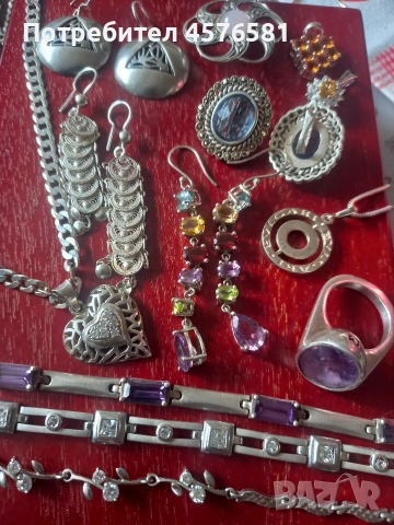 сребърни бижута 925 налични маркировки тествани и проверени